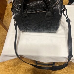 Alexander wang Rocco Crossbody black and silver hardware